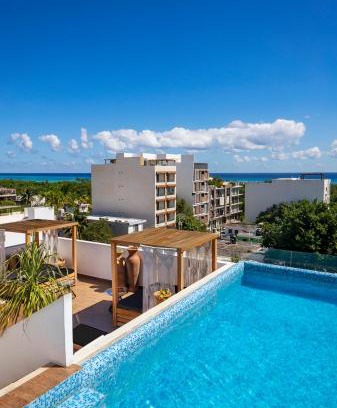Luis Donaldo Colosio Hotel | Terrasse Hotel Playa del Carmen