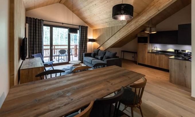 Saint-Chaffrey Apartment | Terresens Residence Cristal Lodge * - 3 Room Cabin Apartment 6/8 People
