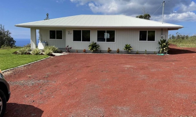 Ocean View House | The Abiding Place. Three Bedrooms & Two Full Bathrooms on A One Acre Lot.