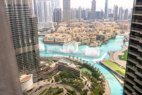 Downtown Dubai Apartment | The Address Residences Dubai Opera - Luxury 3BR Stay with Stunning Burj Khalifa & Fountain Views