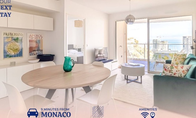 Beausoleil Condo | The apartment is located next to Monaco