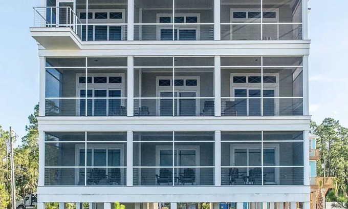 Port St. Joe House | THE BEST EVER Beach Front Home ! On the GULF OF AMERICA! WOW. Check This Out!
