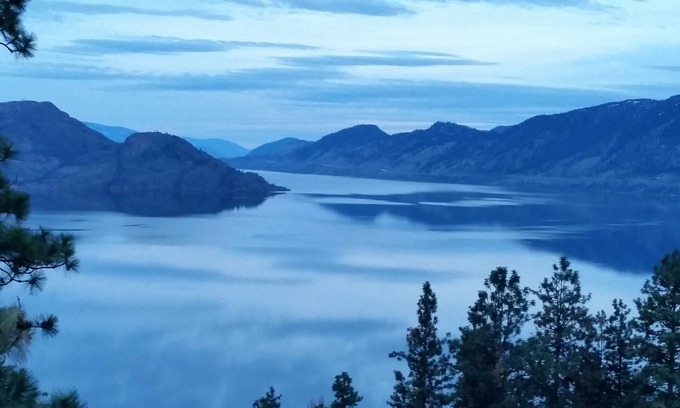 Central Okanagan Apartment | The Blue Horizon Suite - 1Bedroom 1 Bathroom with amazing lake and mountain view