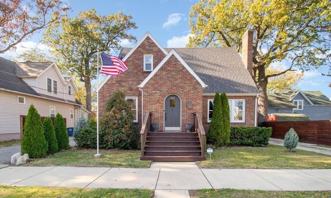 Michigan City House | The Brick Bungalow: Historic Charm & Modern Perks