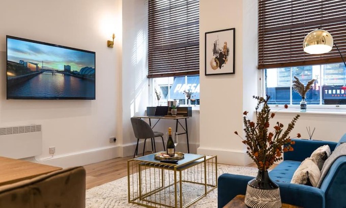 City Centre Glasgow Apartment | The City Escape - 5* stay in the heart of Glasgow!