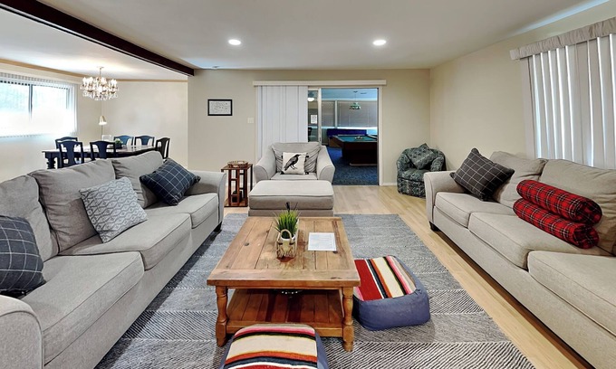 Ruidoso House | The Crow's Nest | Wooded Views + Game Room!