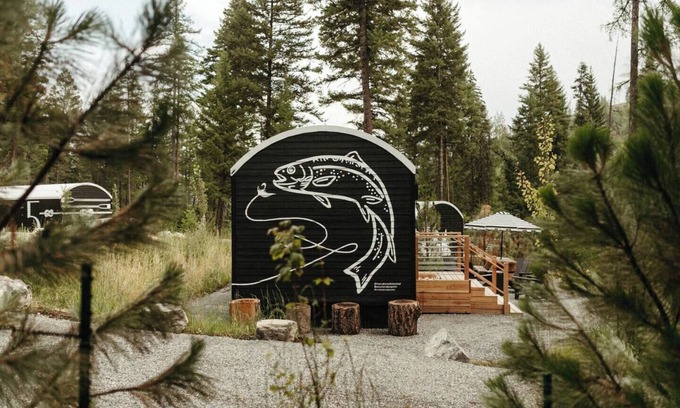 Lakeside Apartment | The FISH HAUS: A Montana Tiny Cabin Forest Retreat