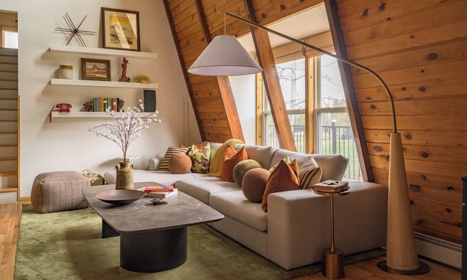 Bailey House | The Friendship Ranch | Mid-Century MTN A-Frame