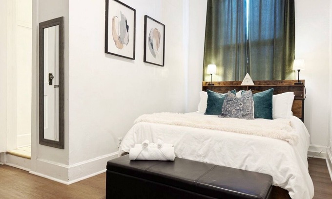 Evansville Apartment | The Harrison H/1BR/1BA Downtown Apt
