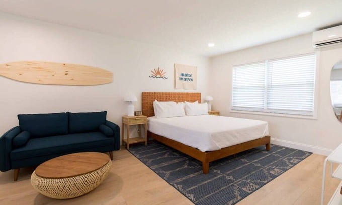 Cocoa Beach Condo | THE JUNI - Studio Steps From Beach & Downtown