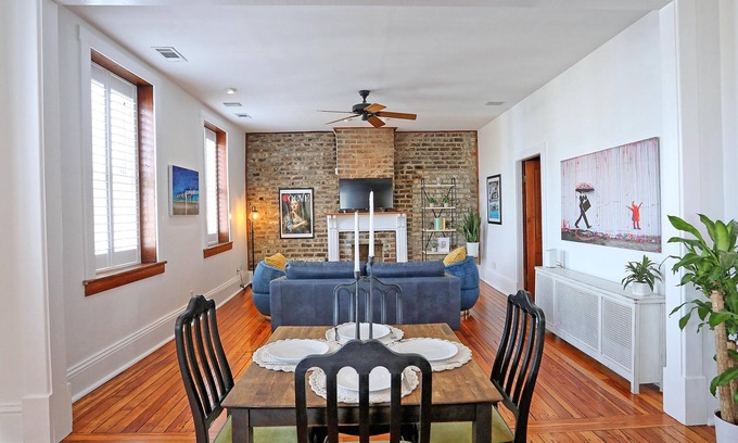 Historic District - North Condo | The Perch on Jefferson: Parking Pass Included! Sunlit Skies and City Views