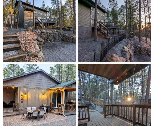 Pinetop House | The Perfect Pair, Cozy Cottage Lakeside & Hillside Hangout for Large Groups