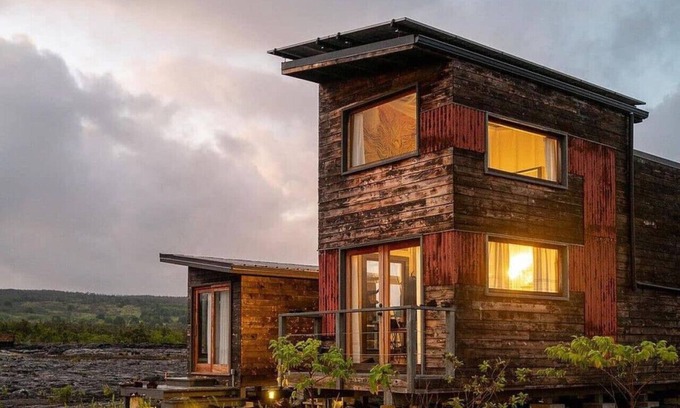 Kalapana Apartment | The Phoenix House - Epic Tiny Home GEM on Volcanic Lava Field