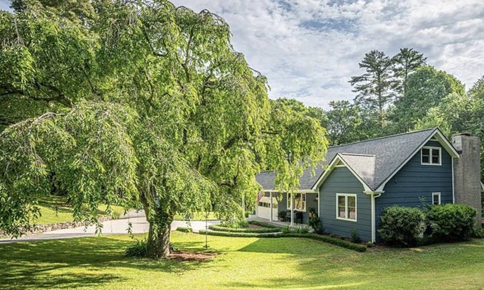 Pisgah Forest House | The Pisgah Forest Dream | Mountain Oasis on 2 Acres with Hot Tub