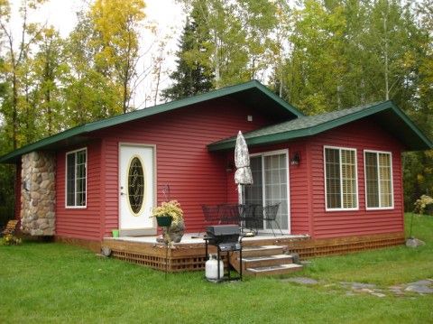 Grand Lake Cabin | The Red Cabin on Caribou Lake (4 miles from Hermantown/Duluth!)