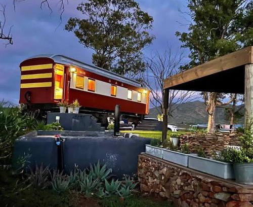 McGregor Villa | The Red Caboose Train Carriage