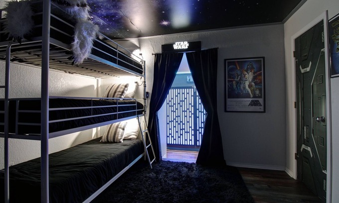 Broken Arrow House | The Space Place: Cosmic-Themed Family Getaway Near Hotspots in Tulsa, Oklahoma!