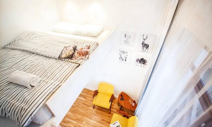 Gorny Sopot Apartment | The Tiny Space 6m2 with private bathroom in the hallway