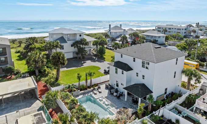 Vilano Beach House | The Twin Palms at Vilano Beach, Private Pool - Steps From Beach - Minutes from everything