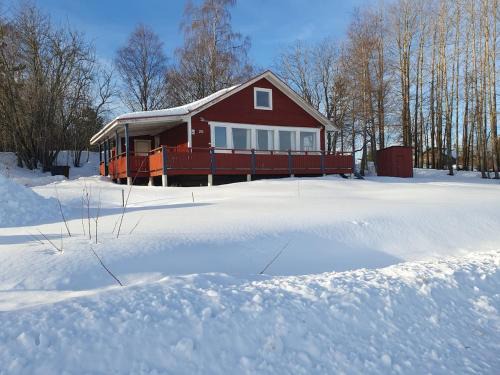 Skattungbyn Cabin | The view of Skattungbyn