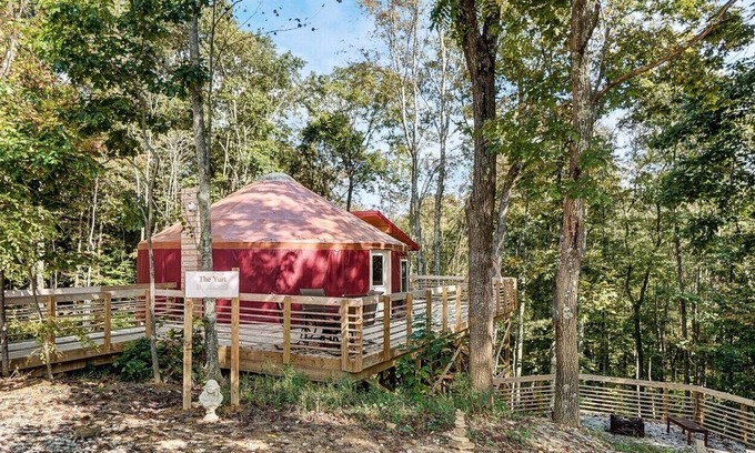 South Bloomingville Cabin | The Yurt- Canopy Ridge Cabins