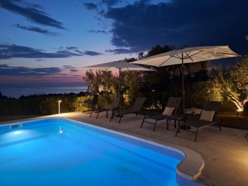 Nikita Villa | Thea Sea View Detached Villa, Nikiti