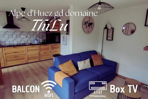 Allemond Apartment | ThiLuCha Le ThiLu ALPE D'HUEZ gd domaine à Allemont