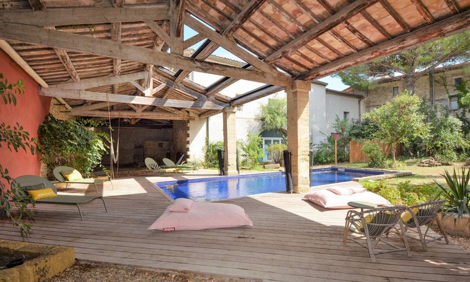 Aigues-Vives House | This beautiful vacation home with swimming pool welcomes you to Aigues-Vives.