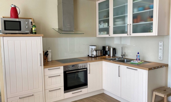 Wangerooge Apartment | This penthouse vacation apartment is in a central location on Wangerooge with