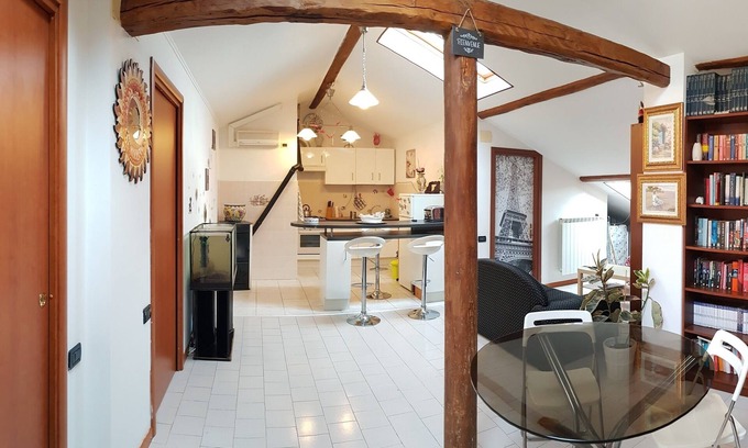 Rezza Apartment | Three-room attic apartment