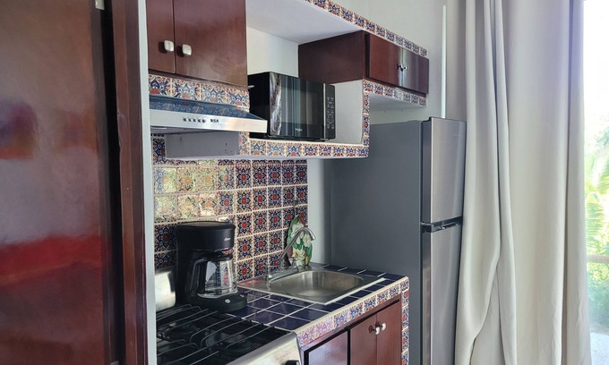 Chacala Condo | Tiny Condo PB 5 at Vista Encantada! 1 Bedroom, kitchen, pool, incredible views!