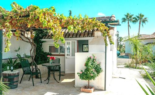 Alozaina House | Tiny house 12m2 in holiday park with 55 m2 pool