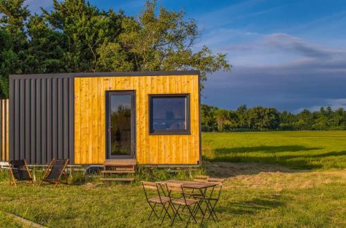 Chateauneuf-du-Rhone House | Tiny-House - 5 min de Montélimar - Salle de bain italienne & grand confort