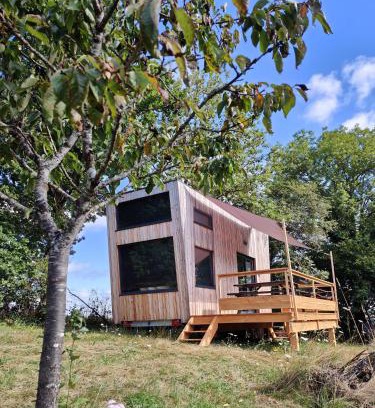 Saint-Jacques-d'Ambur Ski Chalet | Tiny House MOOSE HOME Les Chaumes