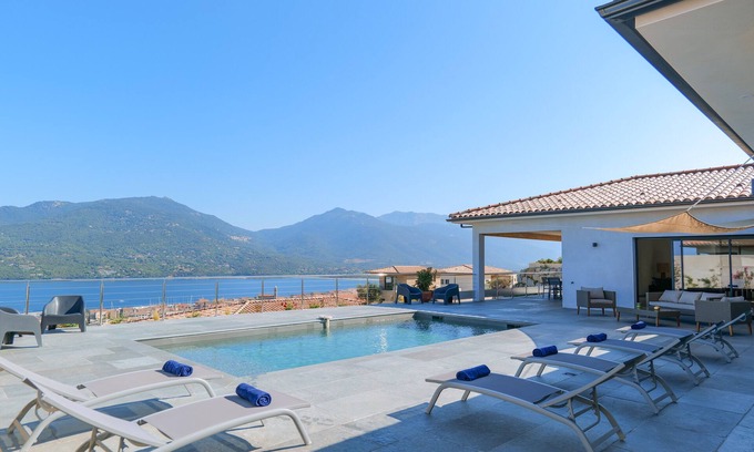 Propriano Villa | Torriciola rental Casa Rocca villa sea view and private pool