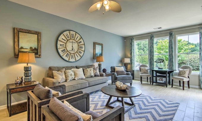 Millville House | Townhome w/Amenities: 4 Miles to Bethany Beach!