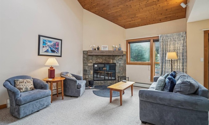 Central Vermont- Killington Condo | Trail Creek 52 located on ski home trail