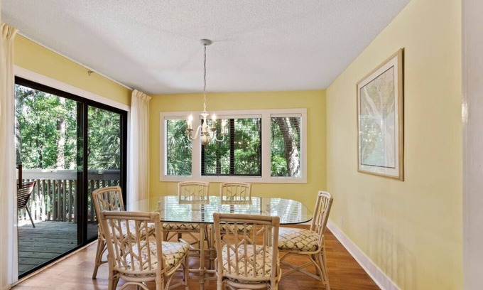 Sea Pines Villa | Tranquil 2BR Retreat with Scenic Lagoon Views
