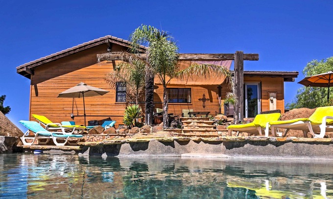 Jamul House | Tranquil Mountain Retreat w/Pool + Views in Jamul!