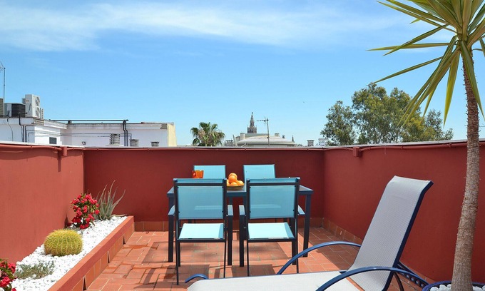 Triana Apartment | Triana Terrace. 1-bedroom, roof-top terrace