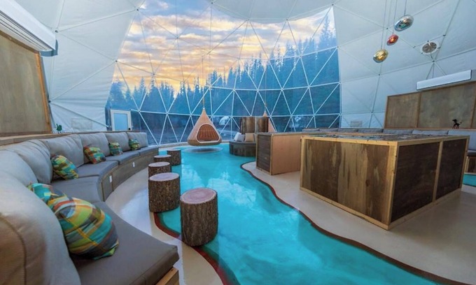 West Glacier Resort | Triple G's Resort - Geodome 12