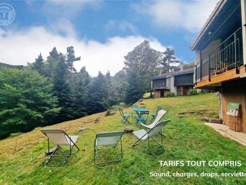 Chalmazel-Jeansagniere Apartment | Triplex montagnard avec sauna, balcon et poêle - FR-1-496-338