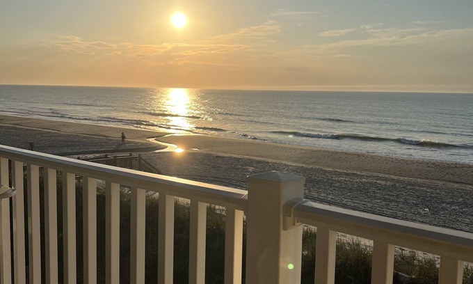 Surfside Beach Condo | "Truly Charming" Recently Renovated Oceanfront Beach Condo