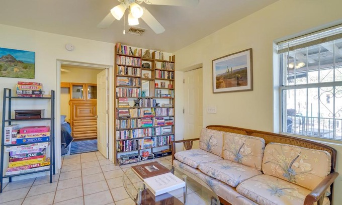 Tucson House | Tucson Rental Home with Zen Garden and Micro-Farm!