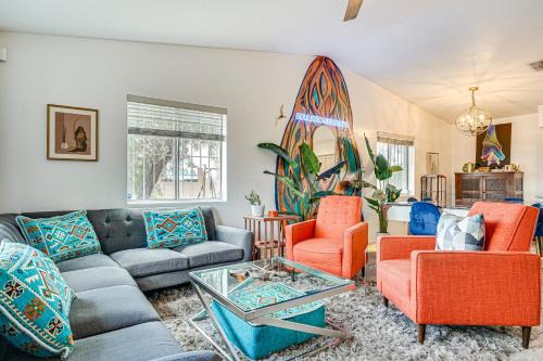 Tucson House | Tucson Retreat with Fire Pit 4 Mi to Downtown!