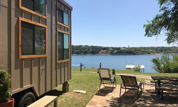 Lakeway Resort | TWO BEAUTIFUL TINY HOMES IN LAKEWAY ON LAKE TRAVIS! As of July 2025 Lake is full