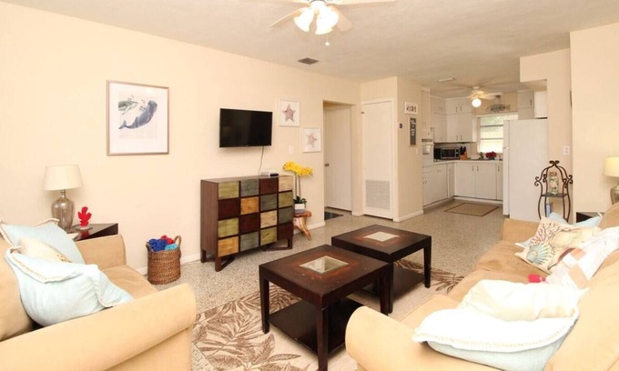 Ridge Wood Heights Villa | Two bedroom, private fenced yard, near the BEACH!