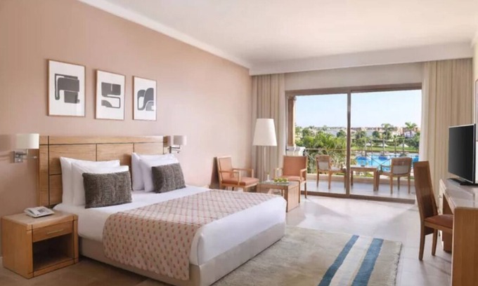 Ain Sokhna Hotel | Two Pool-view Rooms l Golf Pro Experience, Outdoor Pool & Beachfront Bliss