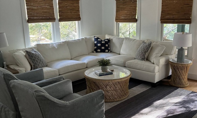 Cape Fear Station House | Ultimate Bald Head cottage. Shoals Club/BHI Club access w/GOLF. 2 golf carts.