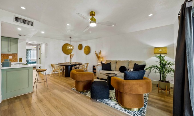 Alhambra Condo | Ultra-Modern Luxe Palm Beach–Inspired Condo | Pool |Girls Getaway